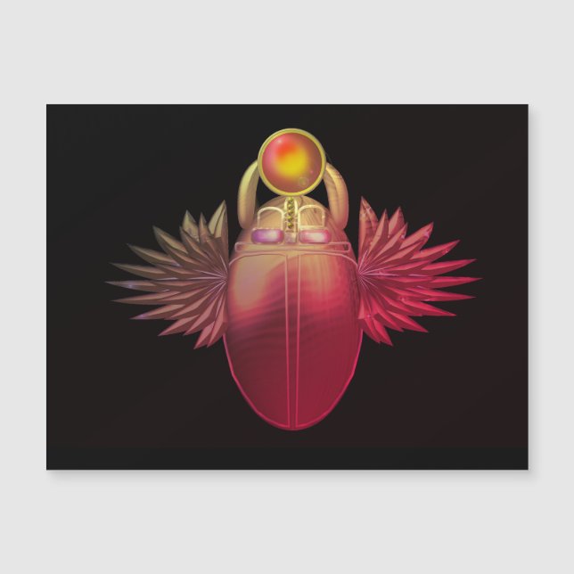 Kherpiライジングサンの神、スカラブト。 (正面)