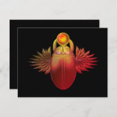 Kherpiライジングサンの神、スカラブト。 (正面/裏面)