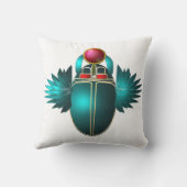 Kherpiライジングサンの神、スカラブト。 クッション (裏面)