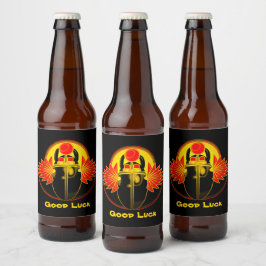 Kherpiライジングサンの神、スカラブト。 ビールラベル