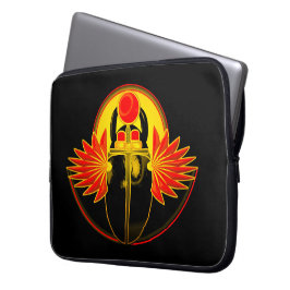Kherpiライジングサンの神、スカラブト。 ラップトップスリーブ
