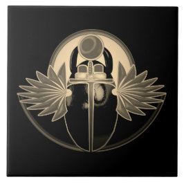 Kherpi古代エジプトの日の昇る神 タイル