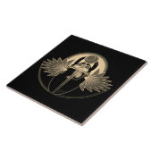 Kherpi古代エジプトの日の昇る神 タイル (側面)