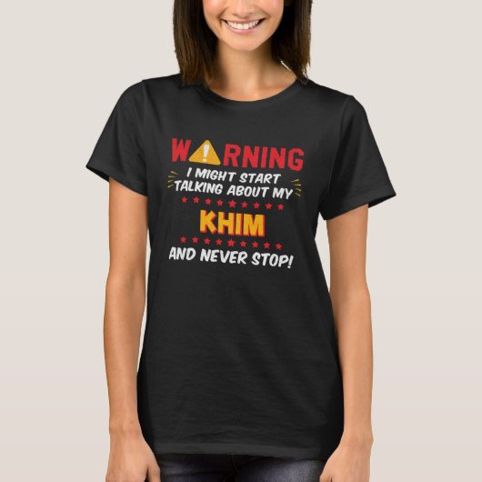 Khimジョークのグラフィック Tシャツ (正面)
