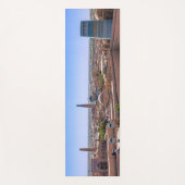 Khivaのパノラマビュー – ウズベキスタン ヨガマット (正面)