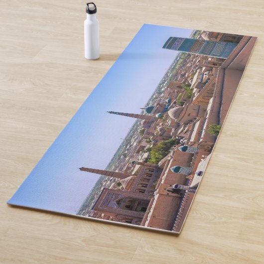 Khivaのパノラマビュー – ウズベキスタン ヨガマット (インサイチュ)