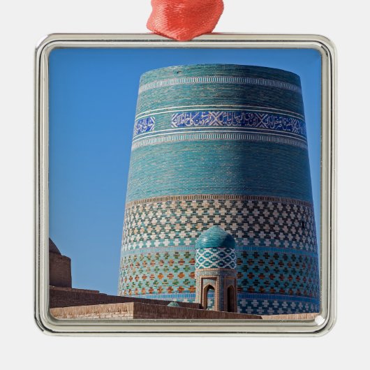 Khiva,ウズベキスタン – イスラームKhodja Minaret メタルオーナメント (正面)