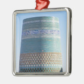 Khiva,ウズベキスタン – カルタマイナーミナレット メタルオーナメント (左)