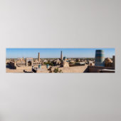 Khiva – ウズベキスタン ポスター (正面)