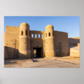 Khiva – ウズベキスタン ポスター (正面)