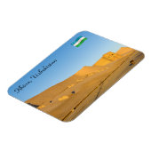 Khiva City Wall - Uzbekistan マグネット (左側)