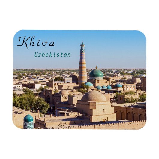 Khiva, Uzbekistan マグネット (横)
