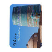 Khiva, Uzbekistan - Islam Khodja Minaret マグネット (縦)