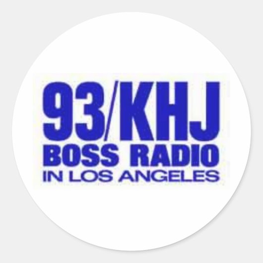 KHJ - 93-KHJ ラウンドシール (正面)