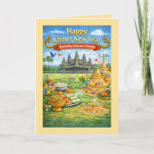  Khmer New Year Celebration-Sousdey Chnam Thmey カード (正面)