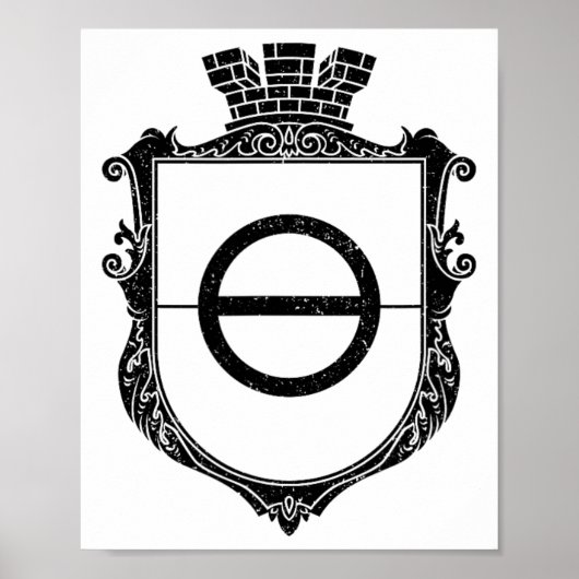 Khmut Ukraine Arms Flag Donetsk Oblast  ポスター (正面)