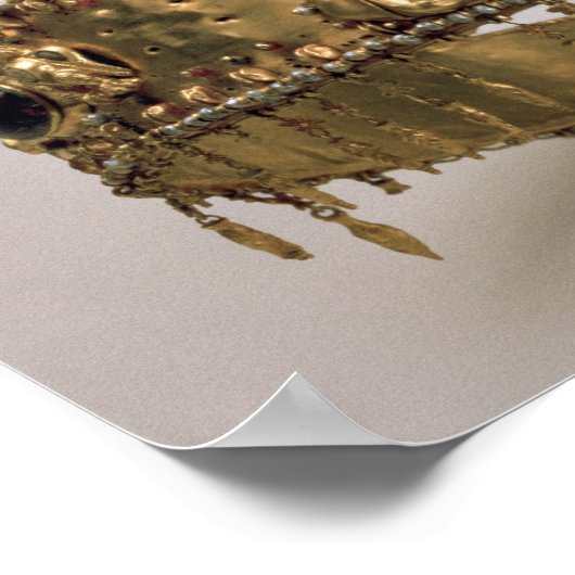 Khoklachの墳丘で発見されたディアデム ポスター (角)