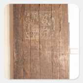 Khonsuhotep Newの墓からの木製のドア スクエアシール (正面)