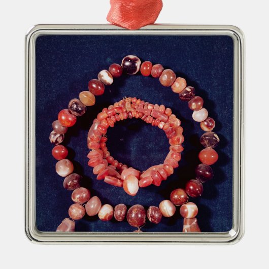 Khorsabad、イラクからの宝石類 メタルオーナメント (正面)