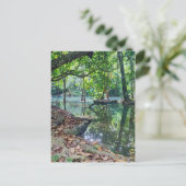 Khoung Siの滝、forest湖、ラオス ポストカード (スタンド正面)