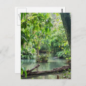 Khoung Si秋、Forest Lake、Laos ポストカード (正面/裏面)