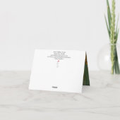 KHS Phinny Greeting Card-Pierce's Cat 3-25 カード (裏面)