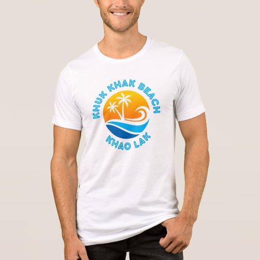KHUK KHAT BEACH-KHAO LAK トライブレンドＴシャツ (正面)