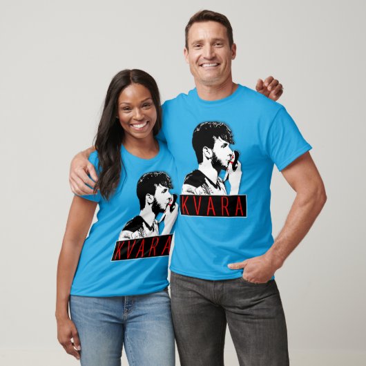  Khvicha Kvaratskhelia Tシャツ (ユニセックス)