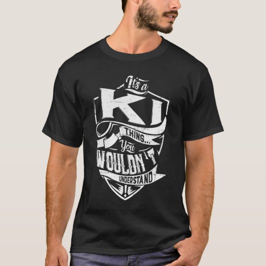 KIの事だ分かんないだろ Tシャツ (正面)