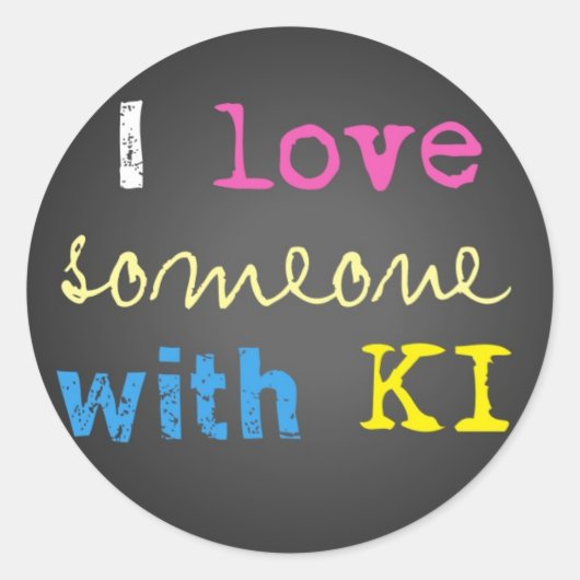 KIサポートシール ラウンドシール (正面)