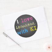 KIサポートシール ラウンドシール (封筒)