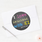 KIサポートシール ラウンドシール (封筒)