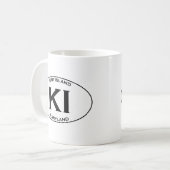 KI -ケントの島メリーランド コーヒーマグカップ (正面左)