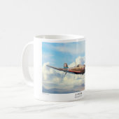 Ki-100 五式戦闘機 コーヒーマグカップ (正面左)