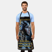 KI im Fokus エプロン (着用した状態)