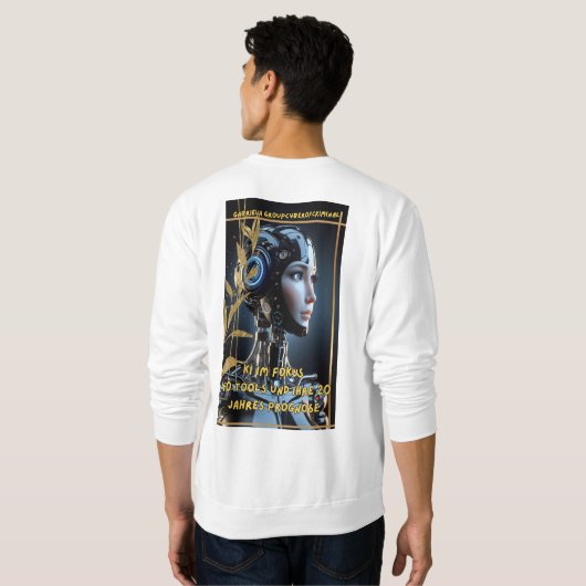 KI im Fokus スウェットシャツ (裏面フル)