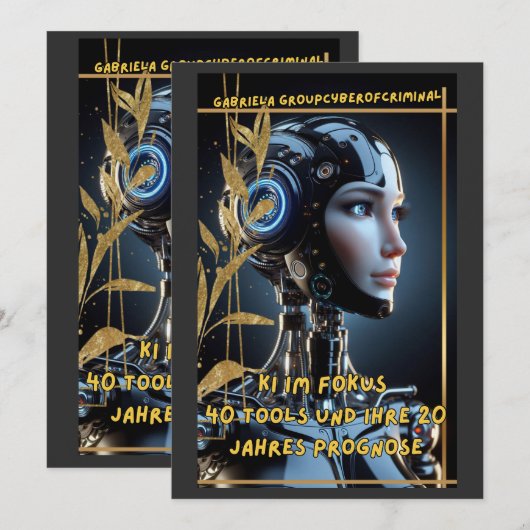 KI im Fokus 招待状 (正面/裏面)