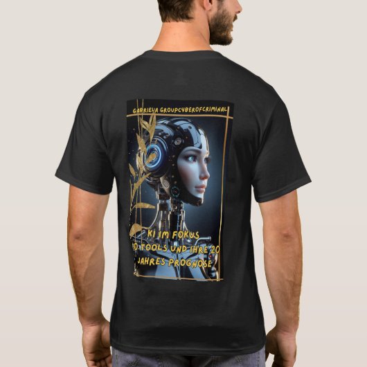KI im Fokus Tシャツ (裏面)