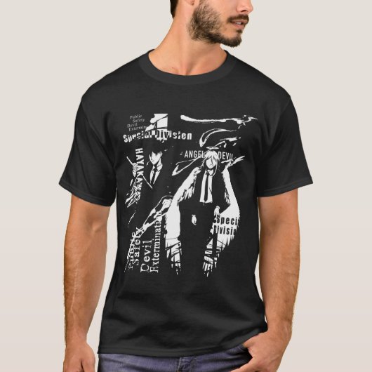 @ki @ngel d3vil tシャツ (正面)