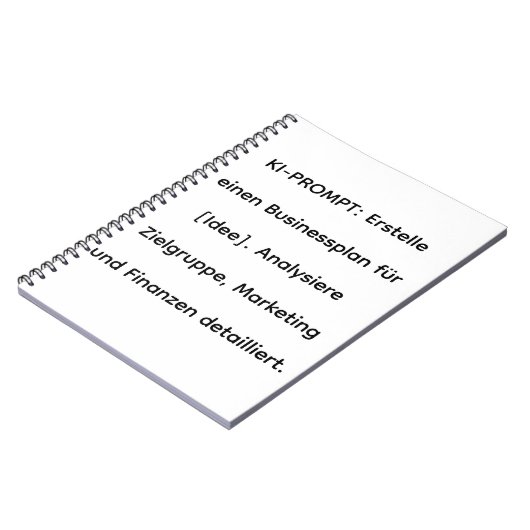 ​KI-Software-Tool: Businessplan-Generator 2026 ノートブック (左側)