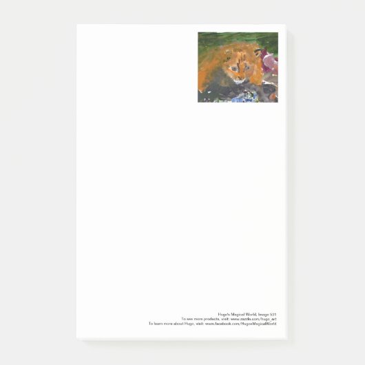 KIA猫の大きいポスト・イット ポストイット (正面)