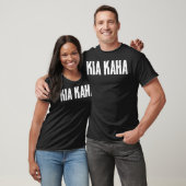 Kia Kaha Be Strong Traditional New Zealand Positiv Tシャツ (ユニセックス)