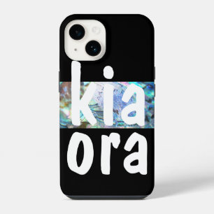 KIA ORA NEW ZEALAND GREETING PAUA NZ MAORI KIWI iPhone 14ケース