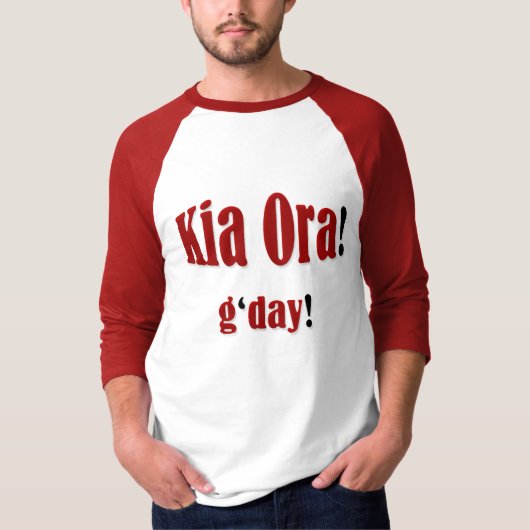 KIA Ora! Tシャツ (正面)