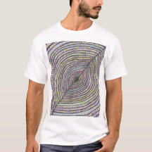 Kian | アブストラクト手描きアートTシャツ