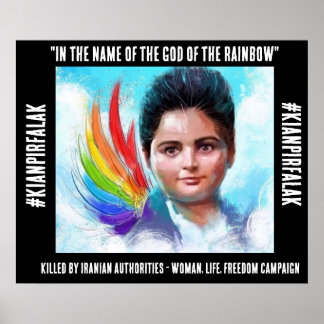 #Kianpirfalak抗議ポスター ポスター