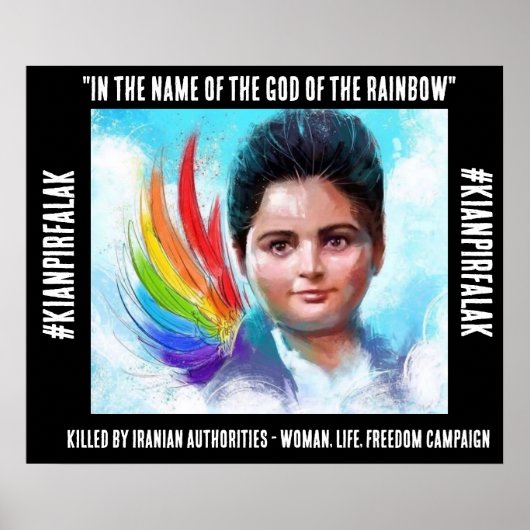 #Kianpirfalak抗議ポスター ポスター (正面)