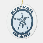 Kiawah Island。 セラミックオーナメント (左)
