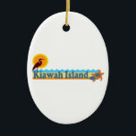 Kiawah Island。 セラミックオーナメント<br><div class="desc">Kiawah Island。</div>