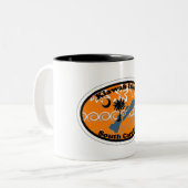 Kiawah Island。 ツートーンマグカップ (正面左)